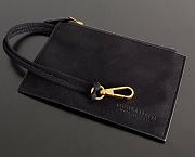 Fortok Bottega Veneta Super Mini Tote Bag Black 20x7x13cm - 4
