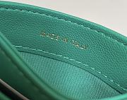 Fortok Chanel Card Holder Green 7.5x11cm - 2