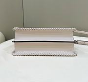 Fortok Fendi Peekaboo Isee U Bag Light Grey 33x12x25cm - 6