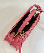 Fortok Fendi Peekaboo Isee U Bag Pink 33x12x25cm - 2