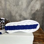 Fortok Burberry Rangleton Checkered Sneakers Dark Brown - 2