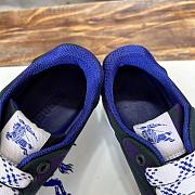 Fortok Burberry Rangleton Checkered Sneakers Black & Purple - 5
