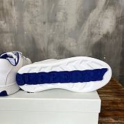Fortok Burberry White Leather Stock Sneakers  - 3