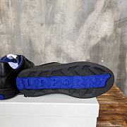 Fortok Burberry Black Leather Stock Sneakers - 3