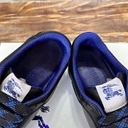 Fortok Burberry Black Leather Stock Sneakers - 2