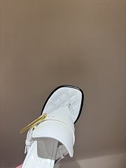 Fortok Burberry Bay Sandals in White - 6
