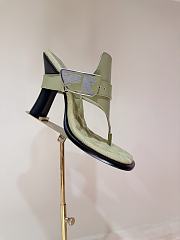Fortok Burberry Bay Sandals in Green - 1
