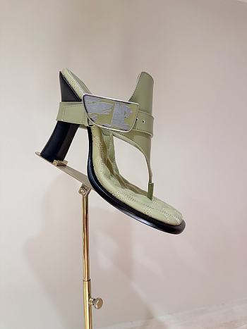 Fortok Burberry Bay Sandals in Green