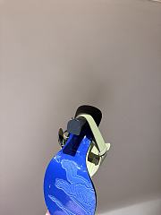 Fortok Burberry Bay Sandals in Green - 3
