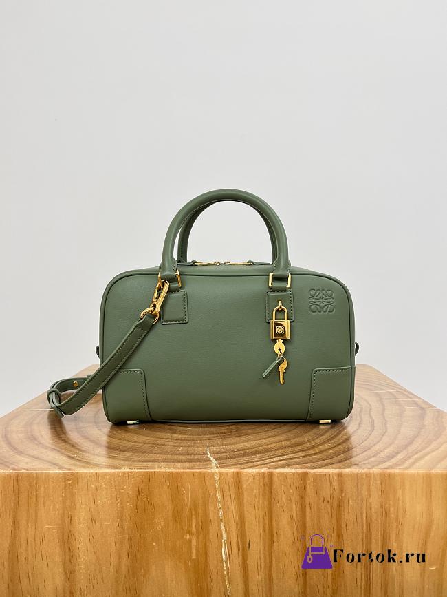 Fortok Loewe Amazona Bag Avocado Green 23x10x15cm - 1