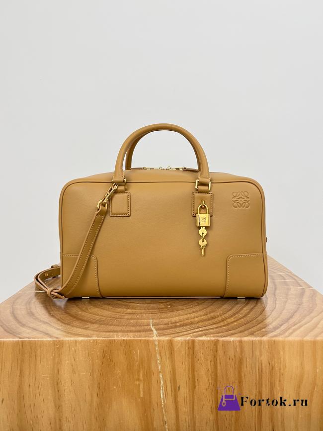 Fortok Loewe Amazona Bag Brown 28x11x18cm - 1