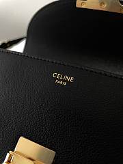 Fortok Celine Teen Nino Bag In Black 20.5×13×8cm - 6