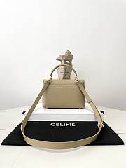 Fortok Celine Teen Nino Bag In Brown Sepia 20.5×13×8cm - 4