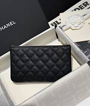 Fortok Chanel 22S Rhinestone Clutch Bag Black 20x12cm - 2