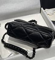 Fortok Chanel So Black 19Bag Flap Bag 16x26x9cm - 6