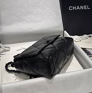 Fortok Chanel So Black 19Bag Flap Bag 16x26x9cm - 4