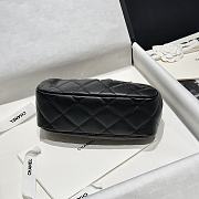 Fortok Chanel 24A Cloud Bag Evening Bag Black 24x16x8cm - 2