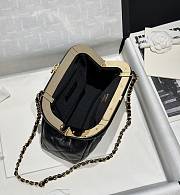 Fortok Chanel 24A Cloud Bag Evening Bag Black 24x16x8cm - 4