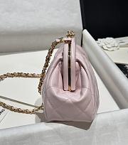 Fortok Chanel 24A Cloud Bag Evening Bag Pink 24x16x8cm - 4