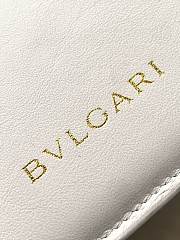 Fortok Bvlgari Serpenti Tote Bag White 13x17.5x5.5cm  - 5