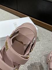 Fortok Dior Dioract Sandals in Nude Pink - 4