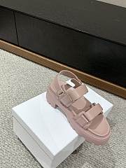 Fortok Dior Dioract Sandals in Nude Pink - 2