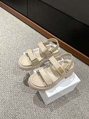 Fortok Dior Dioract Sandals in Beige - 5