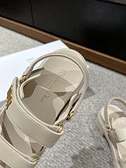 Fortok Dior Dioract Sandals in Beige - 2