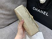 Fortok Chanel Mini Flap Bag Gold With Pearl Top Handle AS5001 12.5×19×7cm - 4