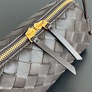 Fortok Bottega Veneta Intrecciato 15 Concert Pouch Dark Brown 18.5x11.5x8.5cm - 6