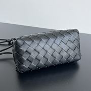 Fortok Bottega Veneta Intrecciato 15 Concert Pouch Black 18.5x11.5x8.5cm - 6