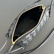 Fortok Bottega Veneta Intrecciato 15 Concert Pouch Black 18.5x11.5x8.5cm - 5