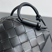 Fortok Bottega Veneta Intrecciato 15 Concert Pouch Black 18.5x11.5x8.5cm - 2