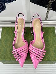 Fortok Gucci Women’s Slingback Pump in Pink - 1