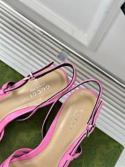 Fortok Gucci Women’s Slingback Pump in Pink - 3