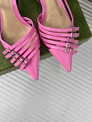 Fortok Gucci Women’s Slingback Pump in Pink - 4