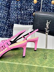 Fortok Gucci Women’s Slingback Pump in Pink - 5