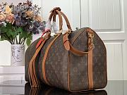 Fortok Louis Vuitton Keepall Bandoulière 50 Travel Bag Brown M11541 50x29x23cm - 6