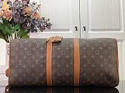 Fortok Louis Vuitton Keepall Bandoulière 50 Travel Bag Brown M11541 50x29x23cm - 3