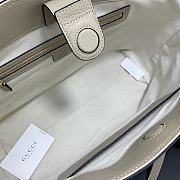 Fortok Gucci Ophidia Medium Tote Bag White 631685 38x28x14cm - 6