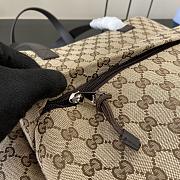 Fortok Gucci GG Tote Bag Beige & Ebony Original GG Canvas 802166 45x32x15cm - 2