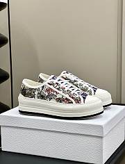 Fortok Dior 24 Spring Embroidered Sneakers - 1