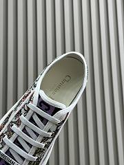 Fortok Dior 24 Spring Embroidered Sneakers - 5