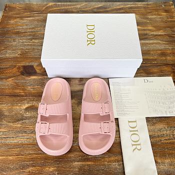 Fortok Dior 24SS Summer Beach Slippers Pink