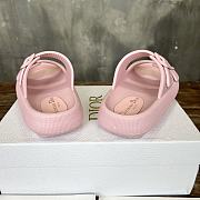 Fortok Dior 24SS Summer Beach Slippers Pink - 3