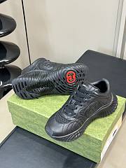 Fortok Gucci Ripple Trainer in Black - 3