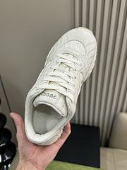 Fortok Gucci Ripple Trainer in White - 6