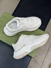 Fortok Gucci Ripple Trainer in White - 5