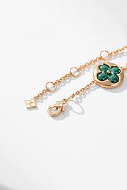 Fortok Louis Vuitton Color Blossom BB Multi-Motif Bracelet, Pink Gold, Malachite And Diamonds - 3