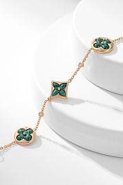 Fortok Louis Vuitton Color Blossom BB Multi-Motif Bracelet, Pink Gold, Malachite And Diamonds - 4
